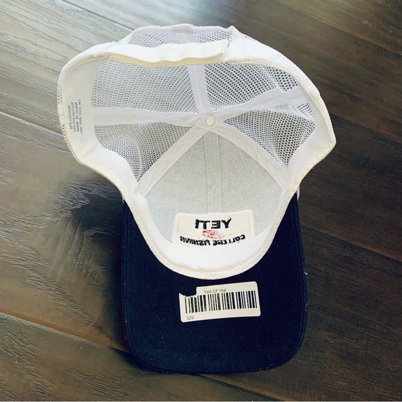 Men's YETI x FLW College Fishing Bass Fishing Tour Graphic Baseball Trucker Hat - Picture 5 of 7